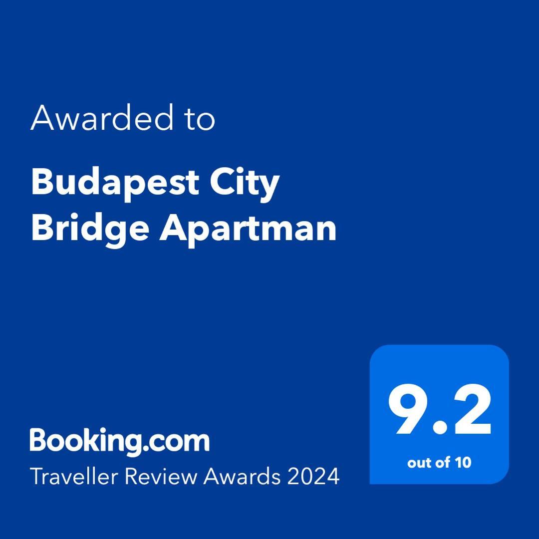 Budapest City Bridge Apartman Bagian luar foto